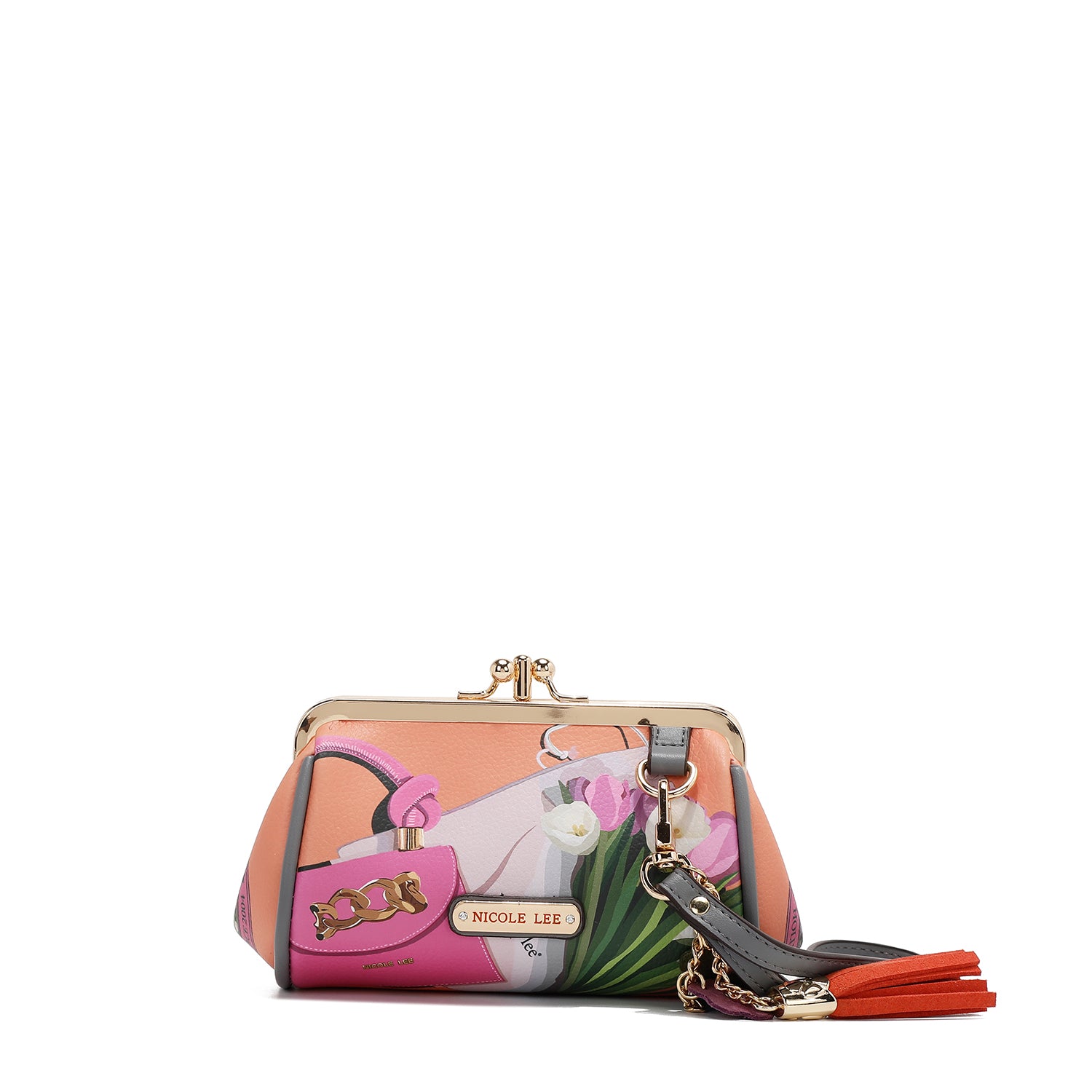 Geldbörsenetui mit Armband (<tc>VIOLET BLOSSOM</tc>)