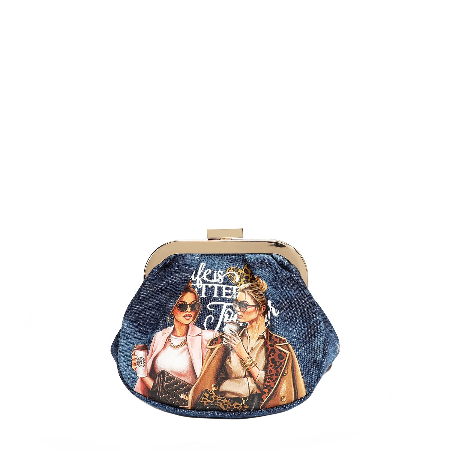 MINI PURSE WITH DENIM STRAP (<tc><tc>Ladies Night Out</tc></tc>)