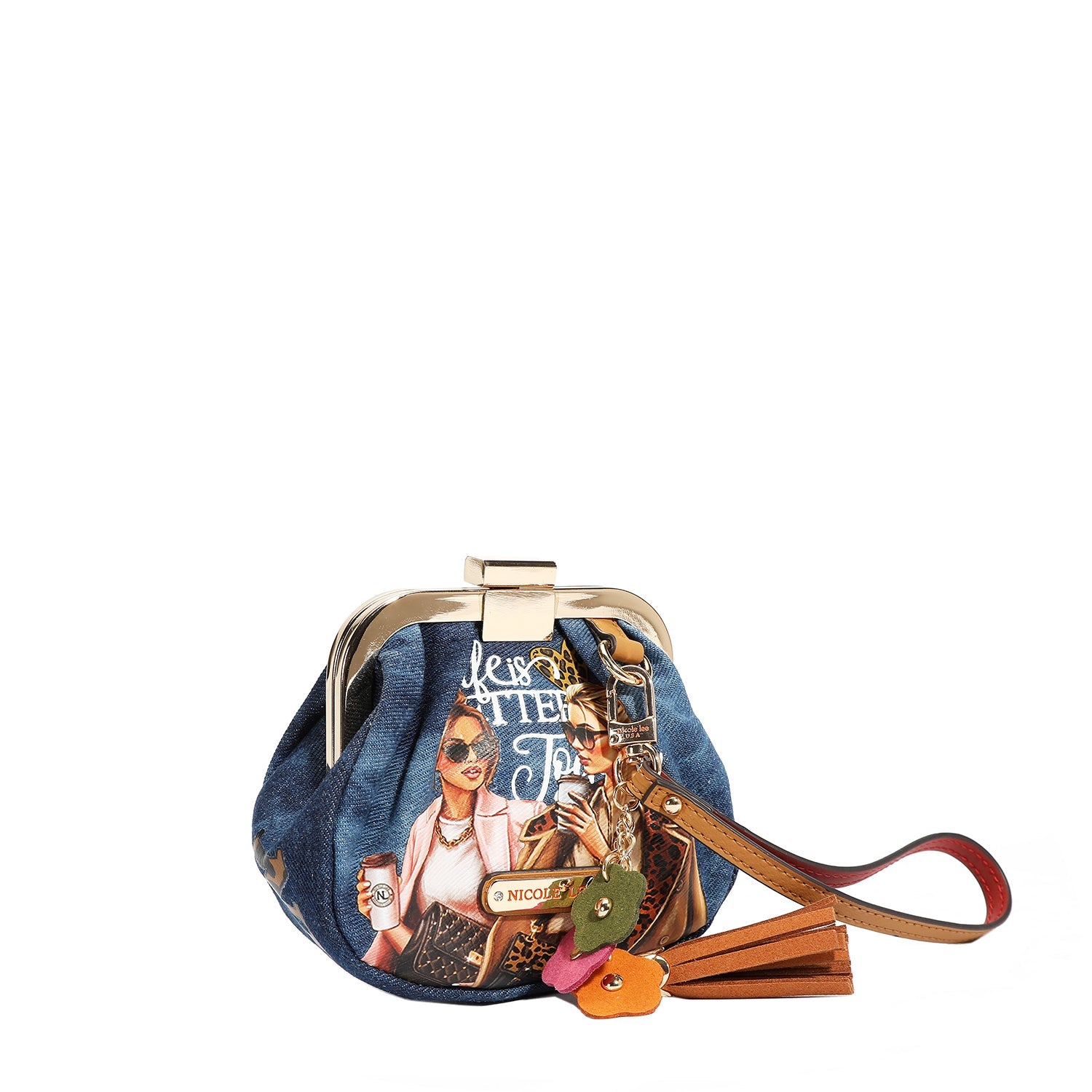 MONEDERO MINI CON CORREA DE DENIM (LADIES NIGHT OUT)