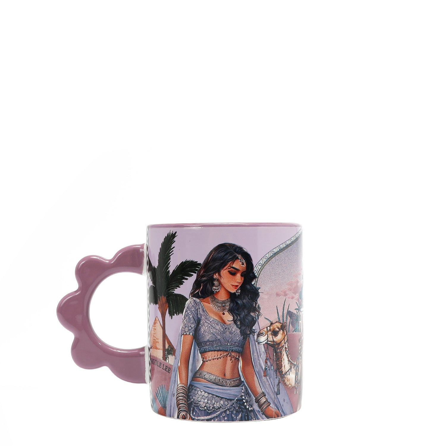 TASSE EN CÉRAMIQUE PÉTALE (<tc>QUEEN CLEOPATRA</tc>)