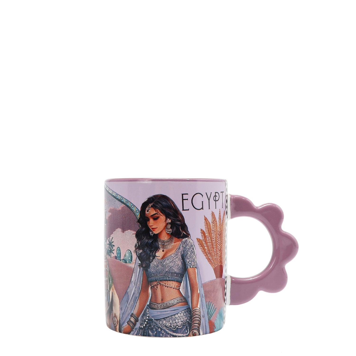 TASSE EN CÉRAMIQUE PÉTALE (<tc>QUEEN CLEOPATRA</tc>)