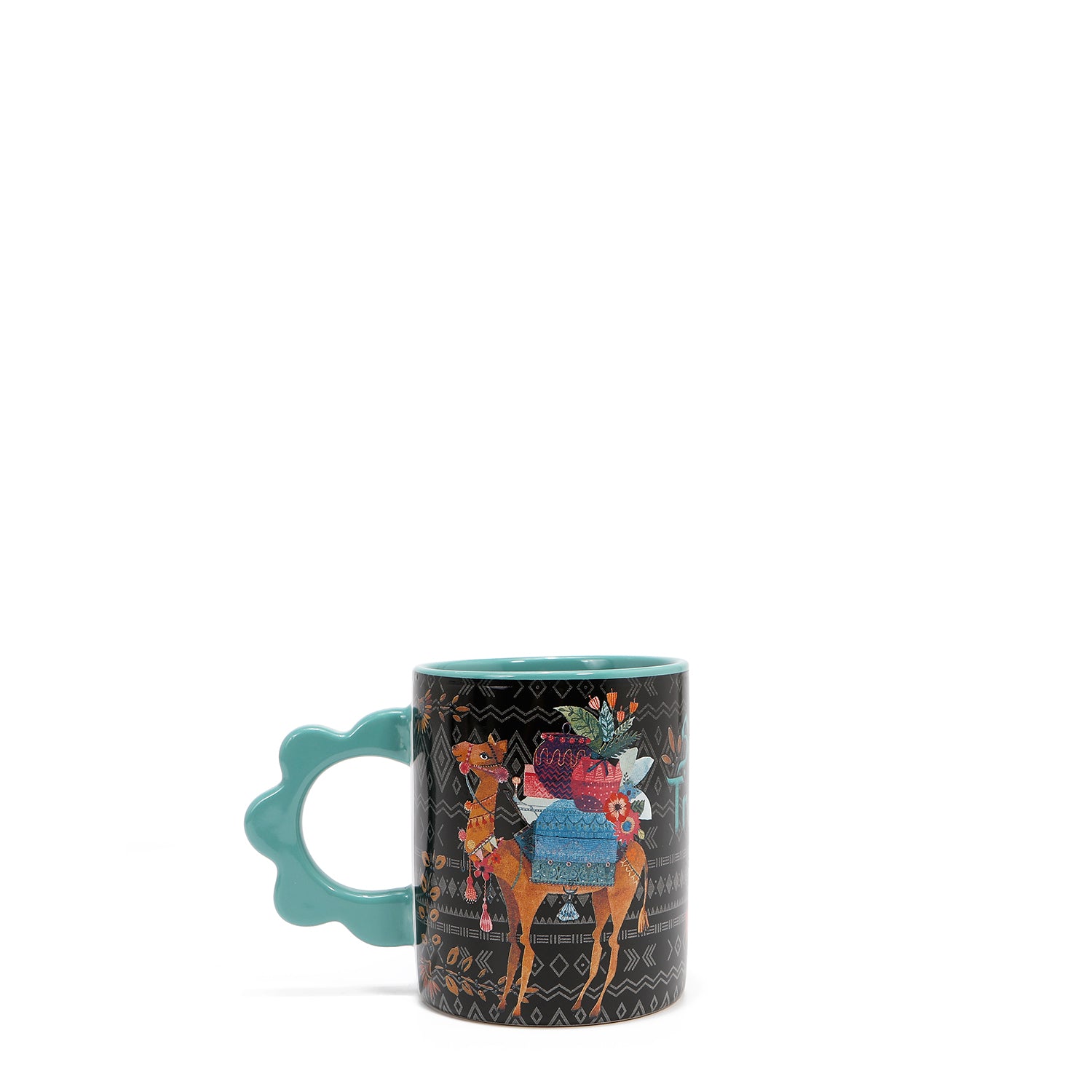 TASSE EN CÉRAMIQUE PÉTALE (TRÉSOR DU SAHARA)