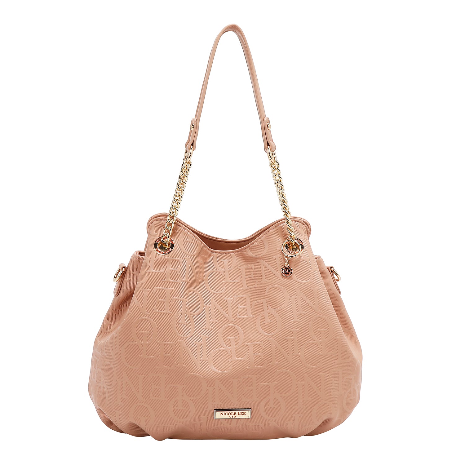 Handbag in relief (pink)