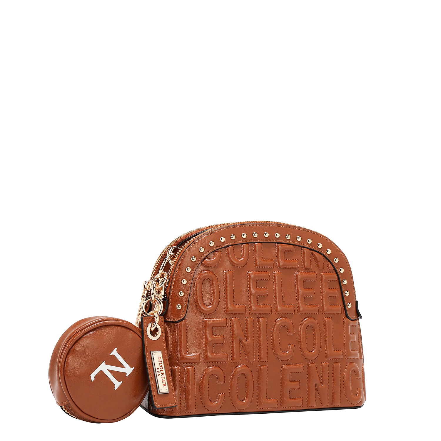 CROSSBODY BAG EMB17531 (BROWN)