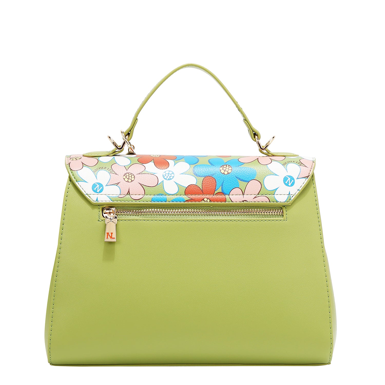 Floral Pop Bag (Green)