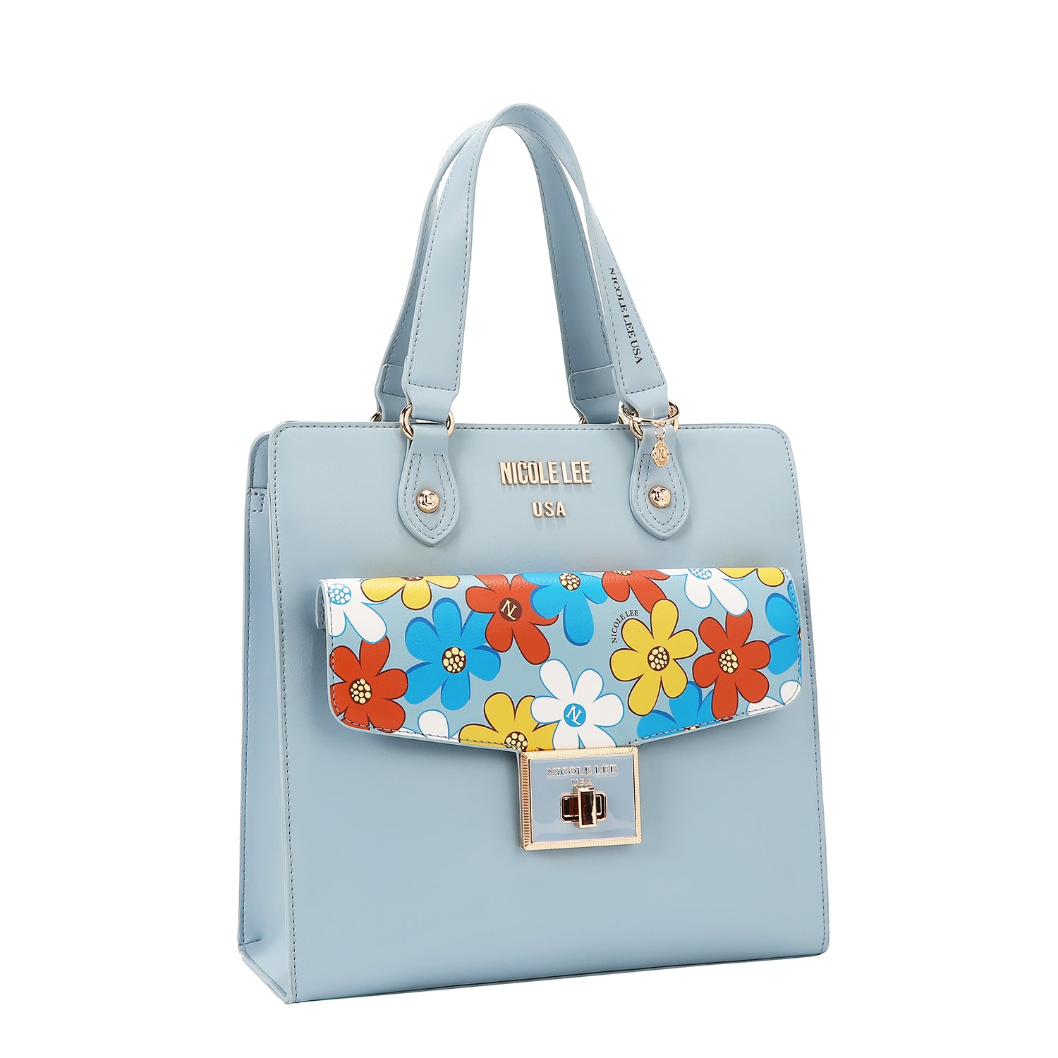 Blumenbeutel (blau)
