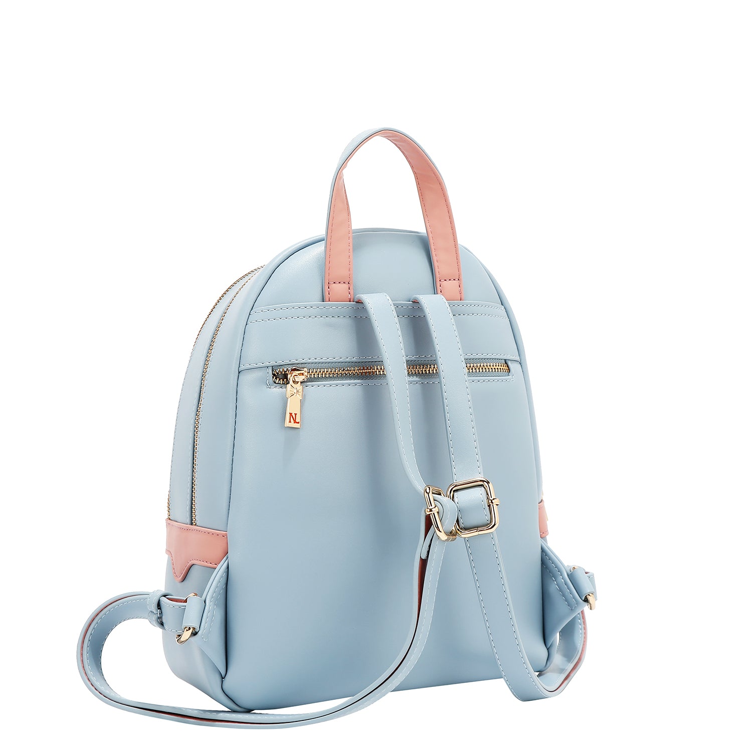 Floral pop back (blue)