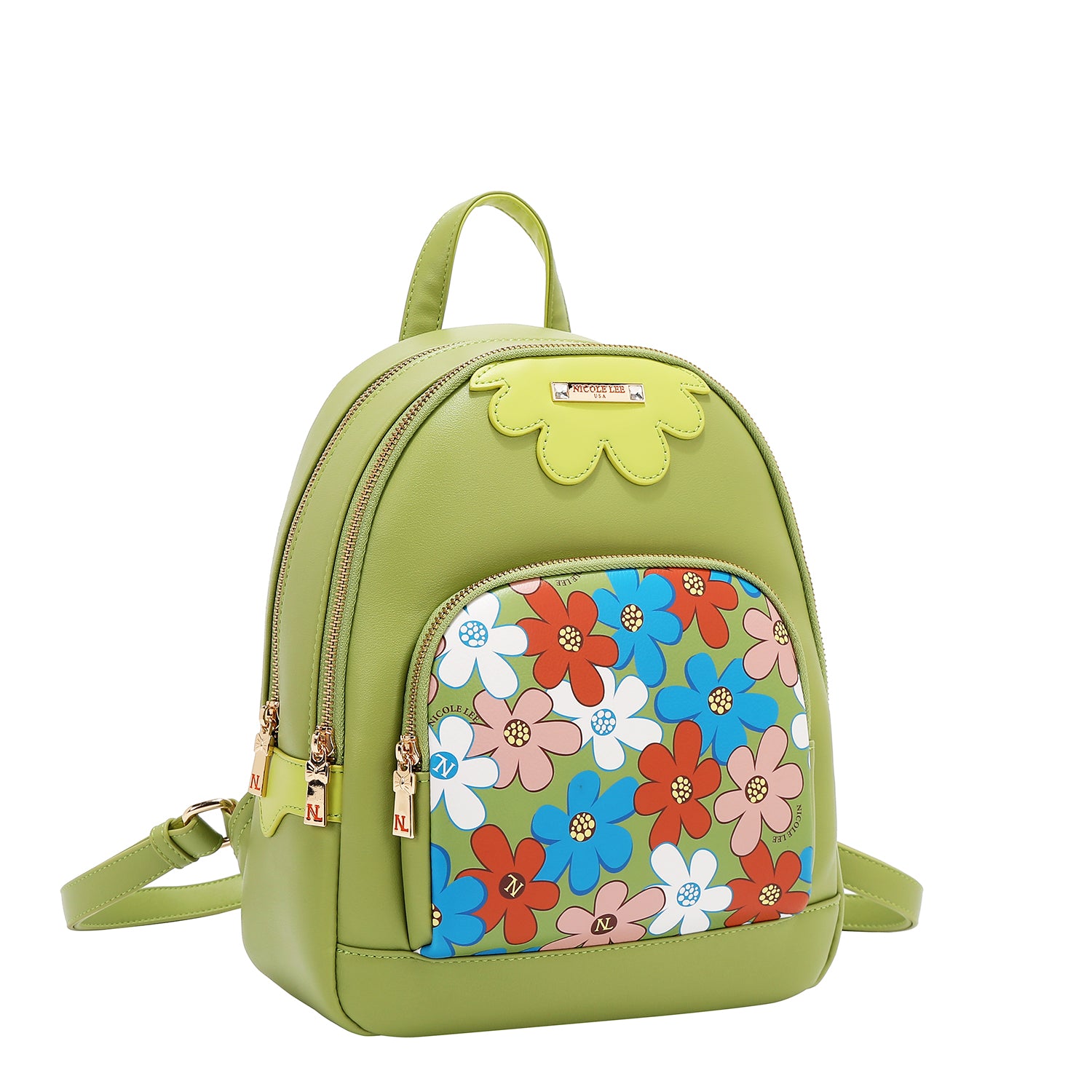 Pop pop floreale (verde)