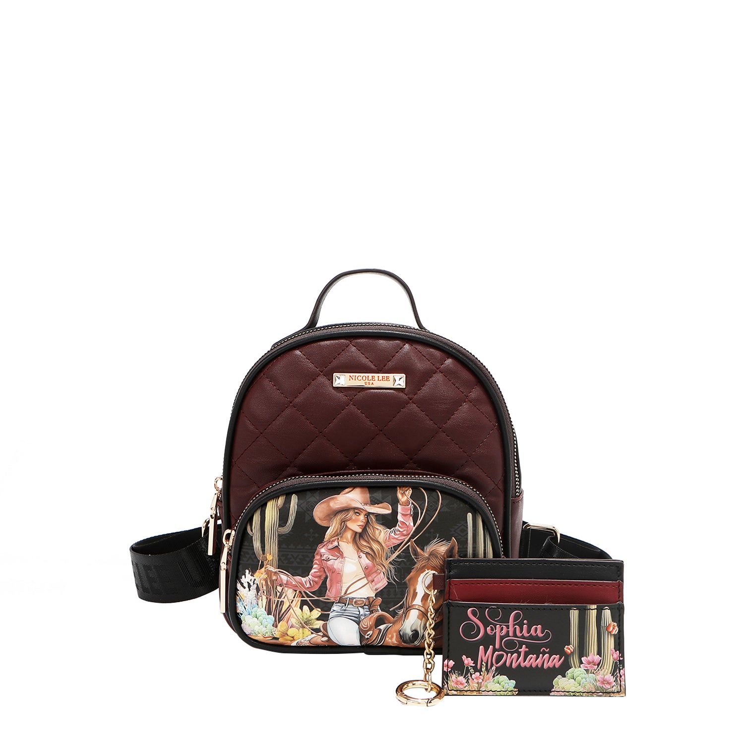 SET REGALO 2 PEZZI (Mini zaino + porta carte) (<tc>SOFIA MONTANA</tc>)
