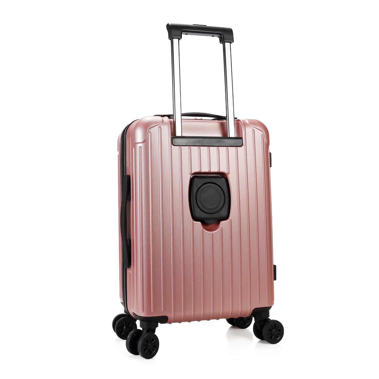 SOLID PINK CABIN SUITCASE
