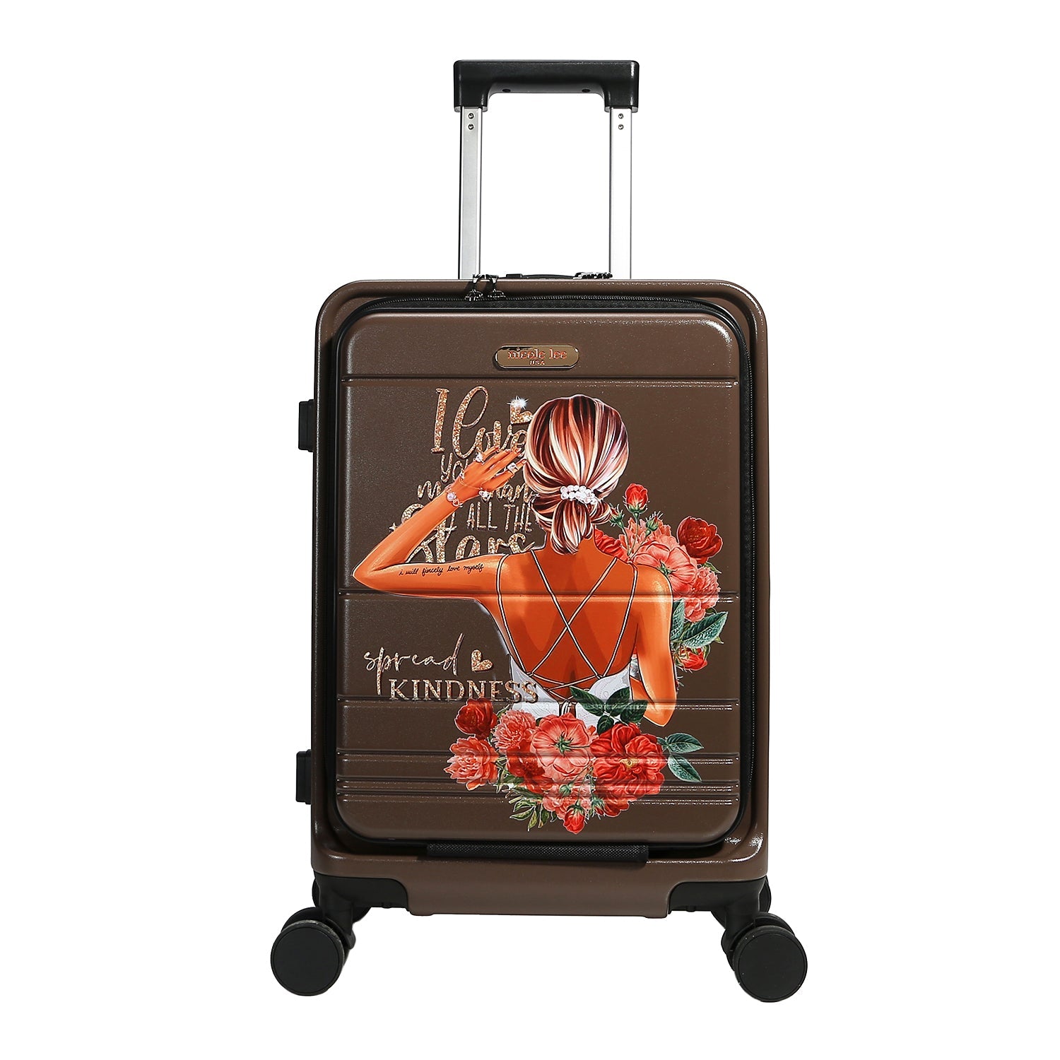 VALIGIA CABINA 20" CON RIGHE (<tc>LADIES NIGHT OUT</tc>)