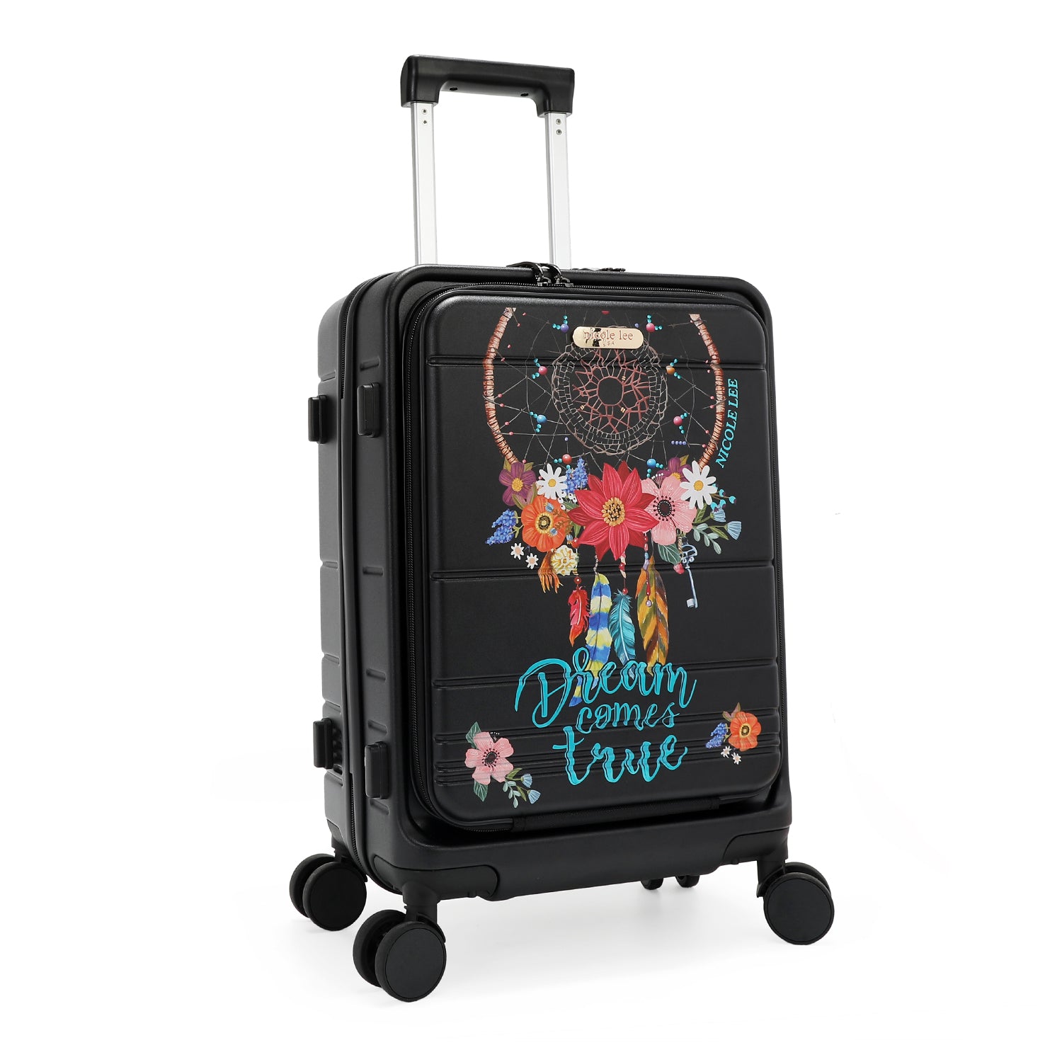 MALETA DE CABINA 20" CON RAYAS (DREAM COMES TRUE)