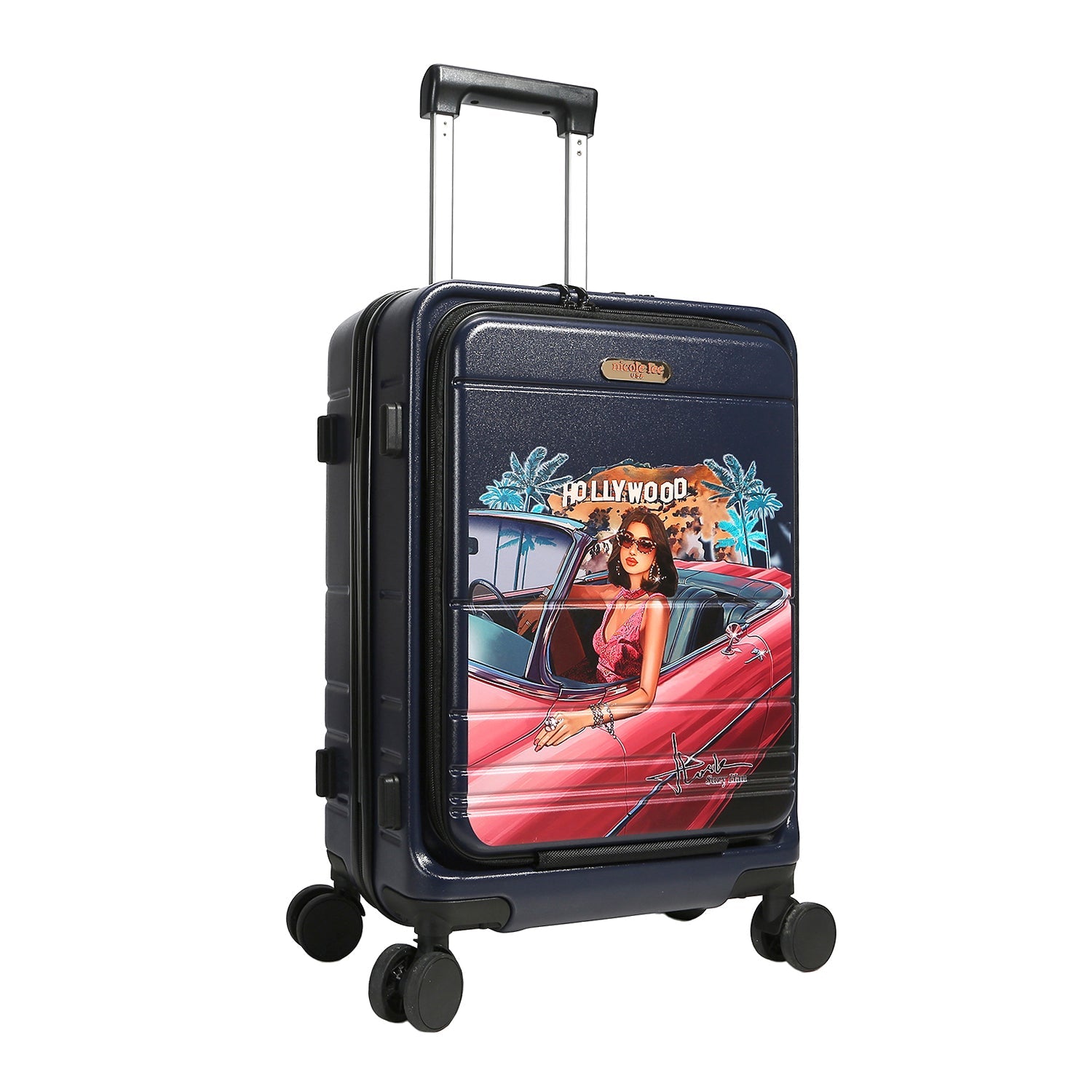 VALIGIA CABINA 20" CON RIGHE (<tc>LADIES NIGHT OUT</tc>)