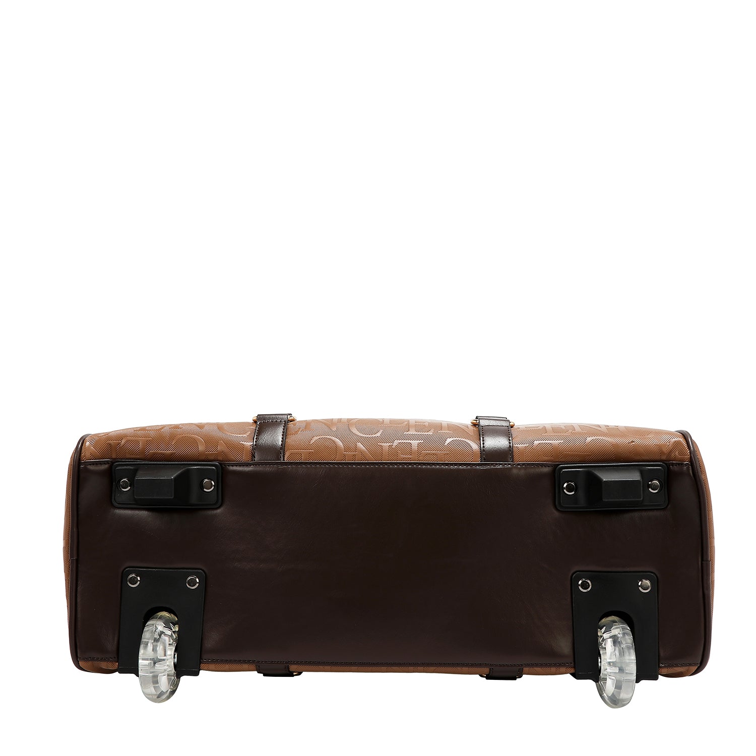 BOLSO CON RUEDAS MONOGRAMA (MARRON)