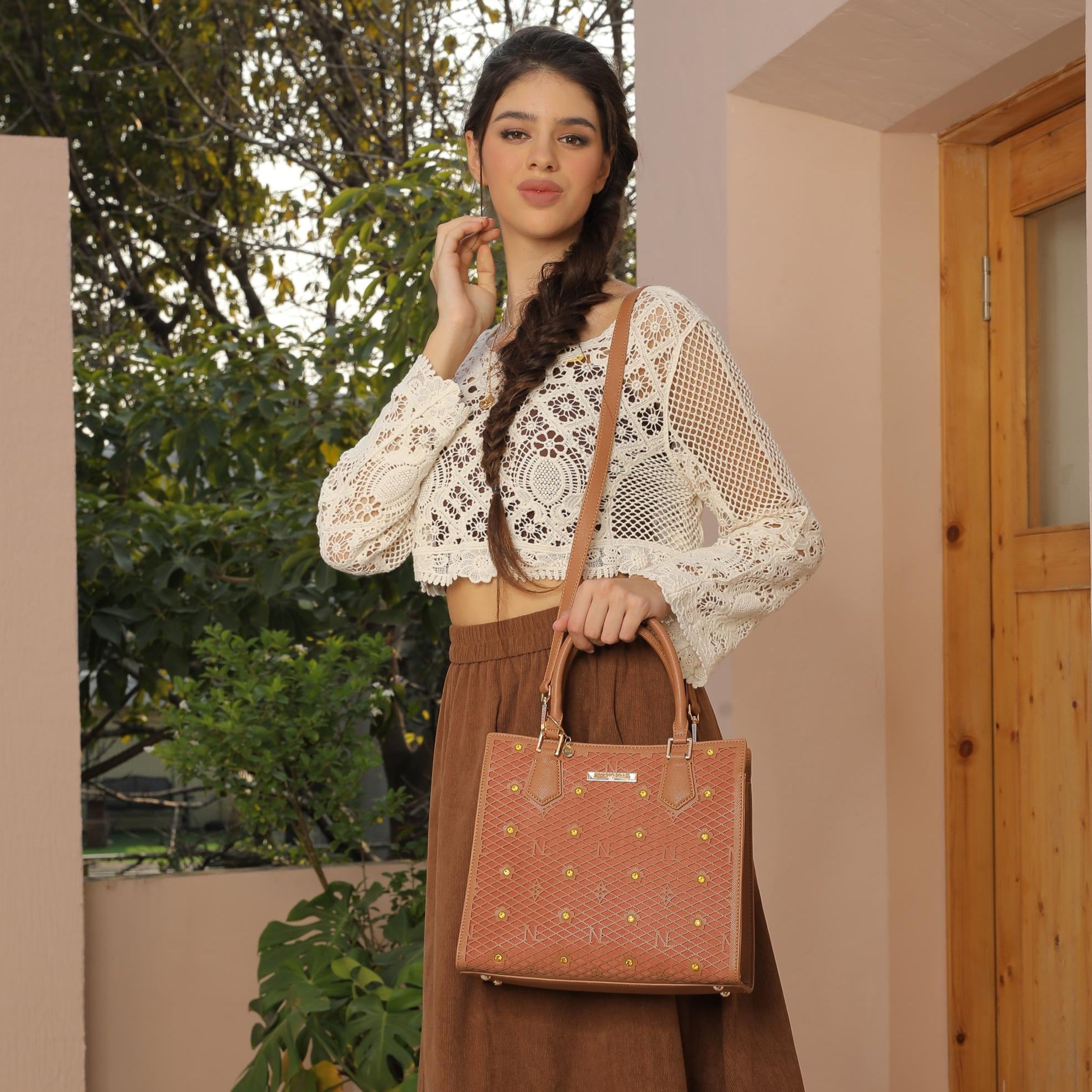 BOLSO TOTE ESTRUCTURADO GRACIE (BLANCO)