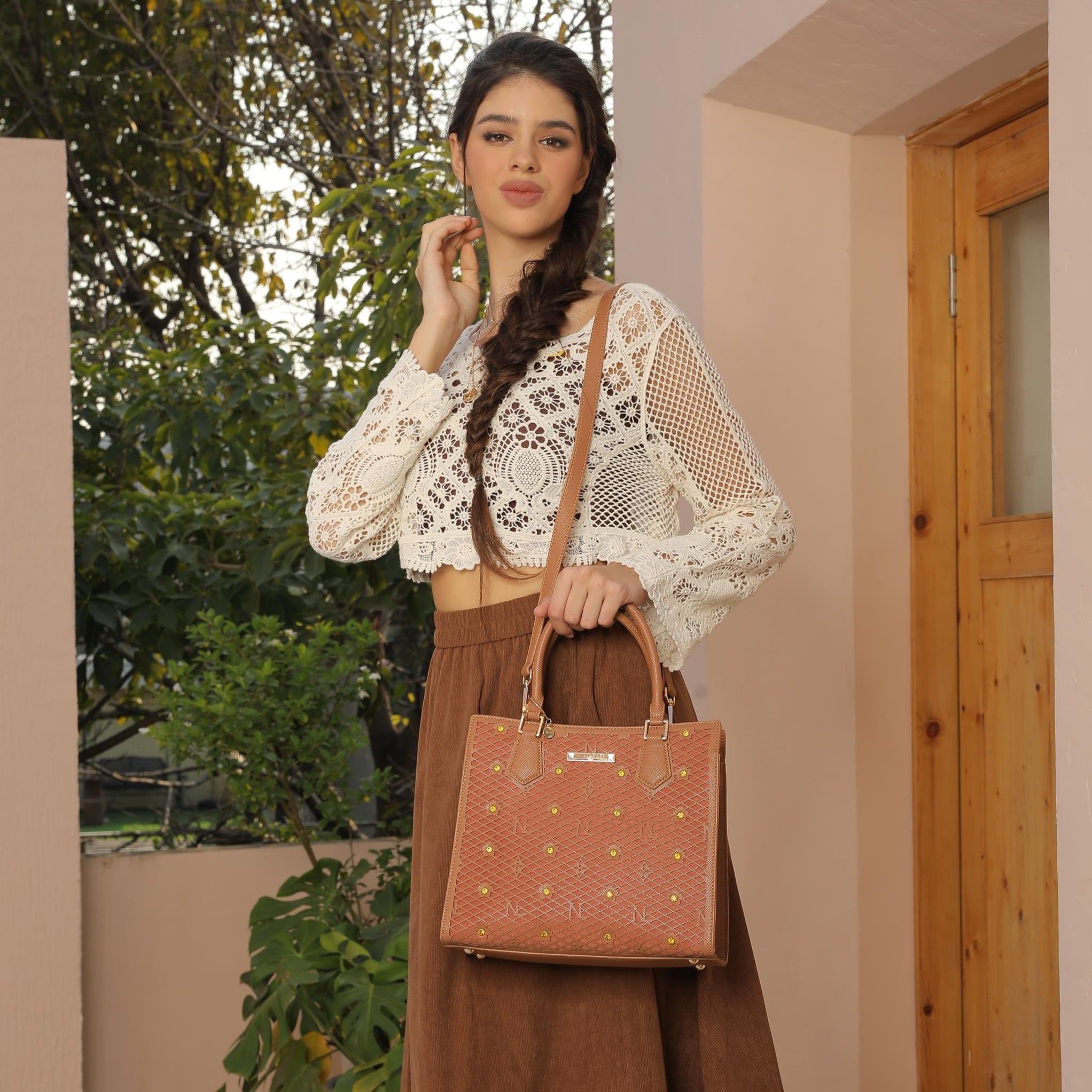 BOLSO TOTE ESTRUCTURADO GRACIE (VERDE)