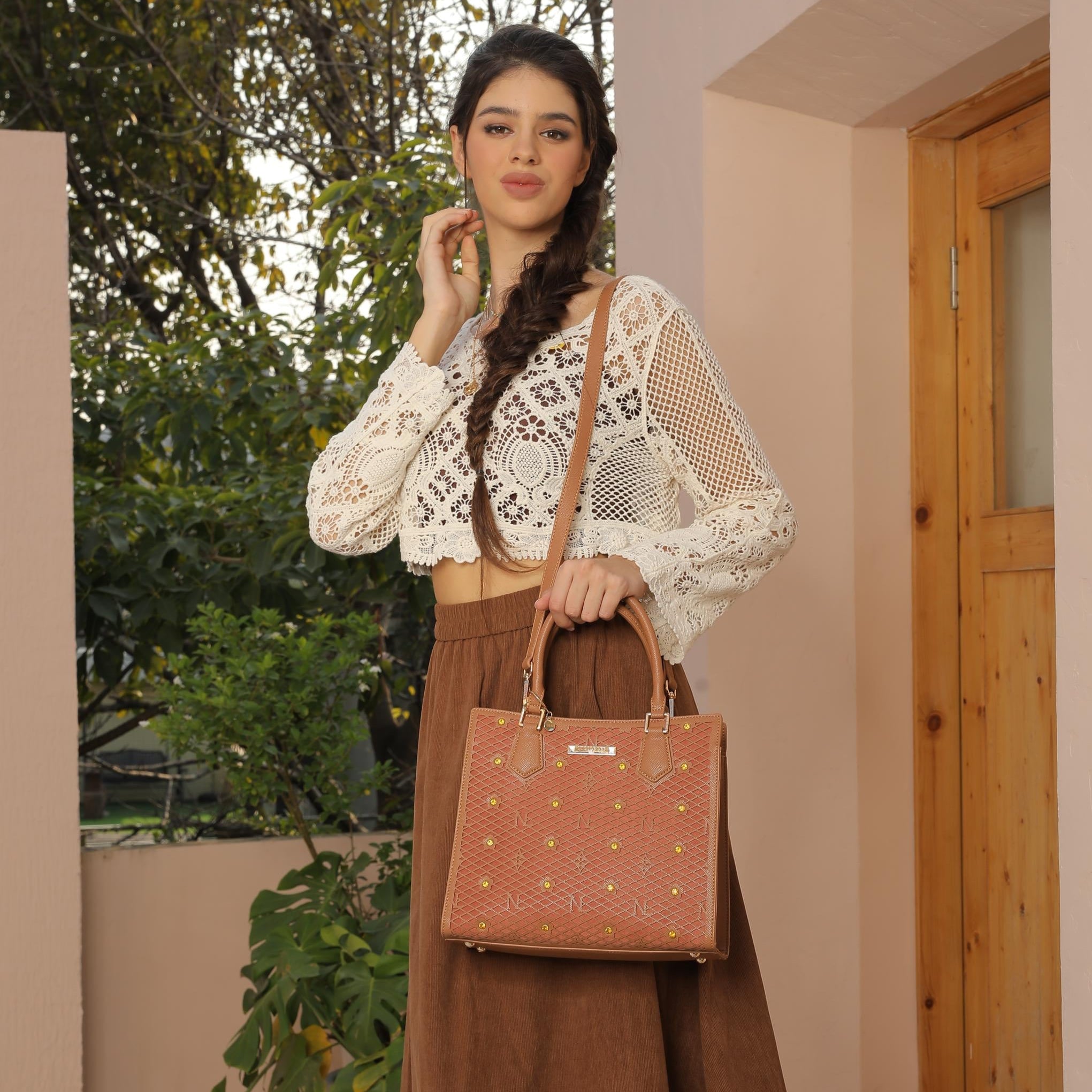 BOLSO TOTE ESTRUCTURADO GRACIE (GRIS)