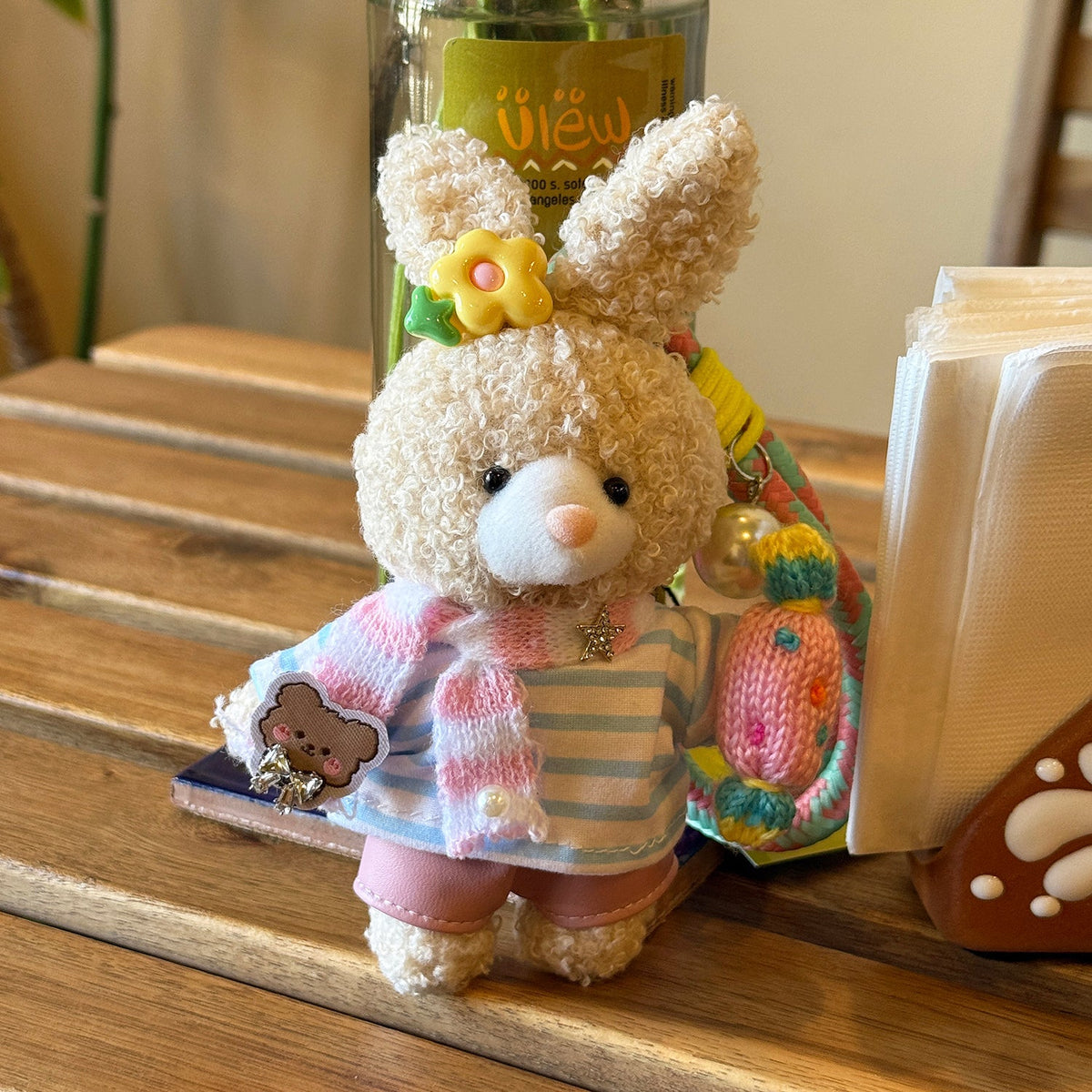 CHARM BUFANDA DE DULCE "CONEJO NEYO"