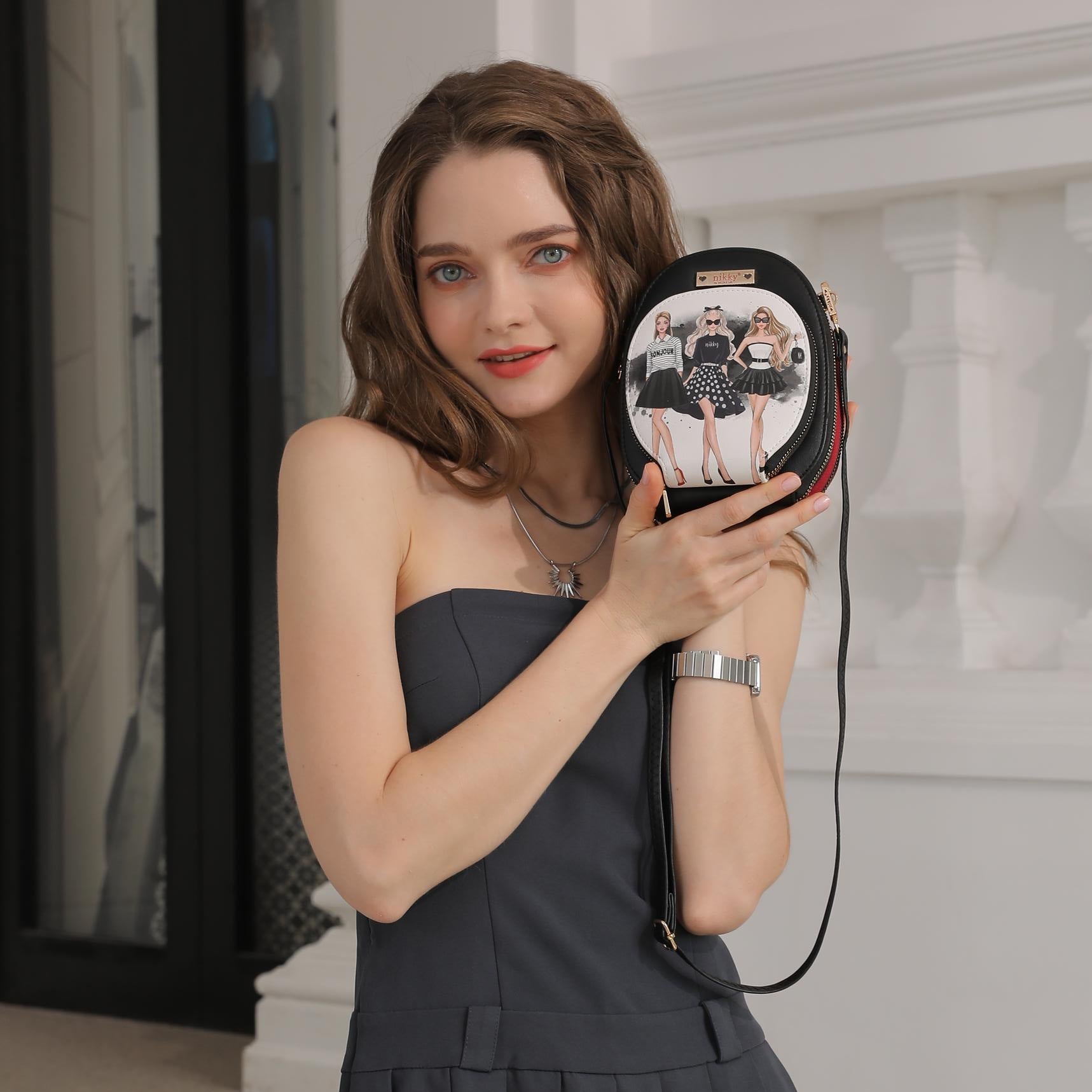 BANDOLERA CRUZADA PEQUEÑA (FLOWER DAY)