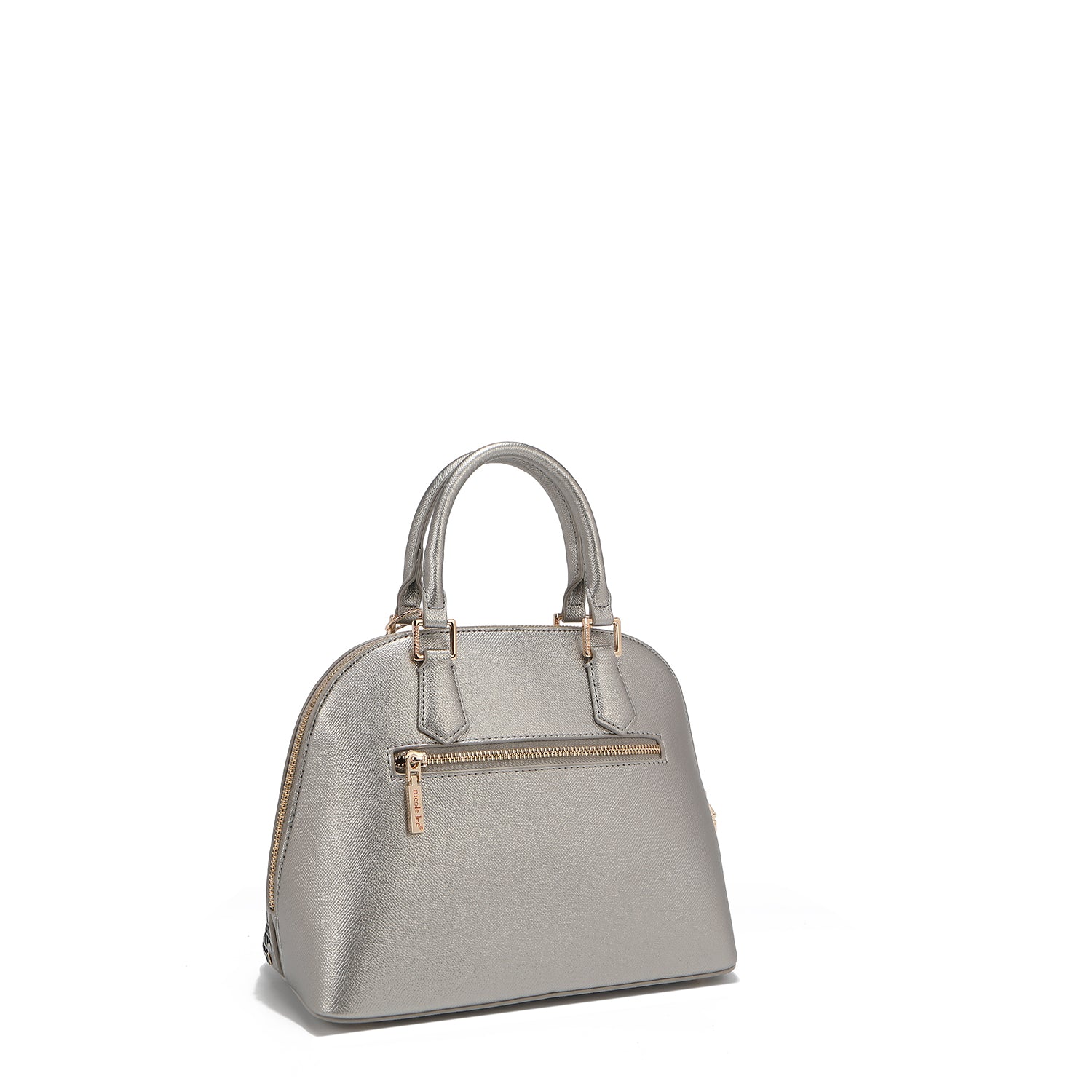 BOLSO DOMO TIPO SATCHEL GRACIE (GRIS)
