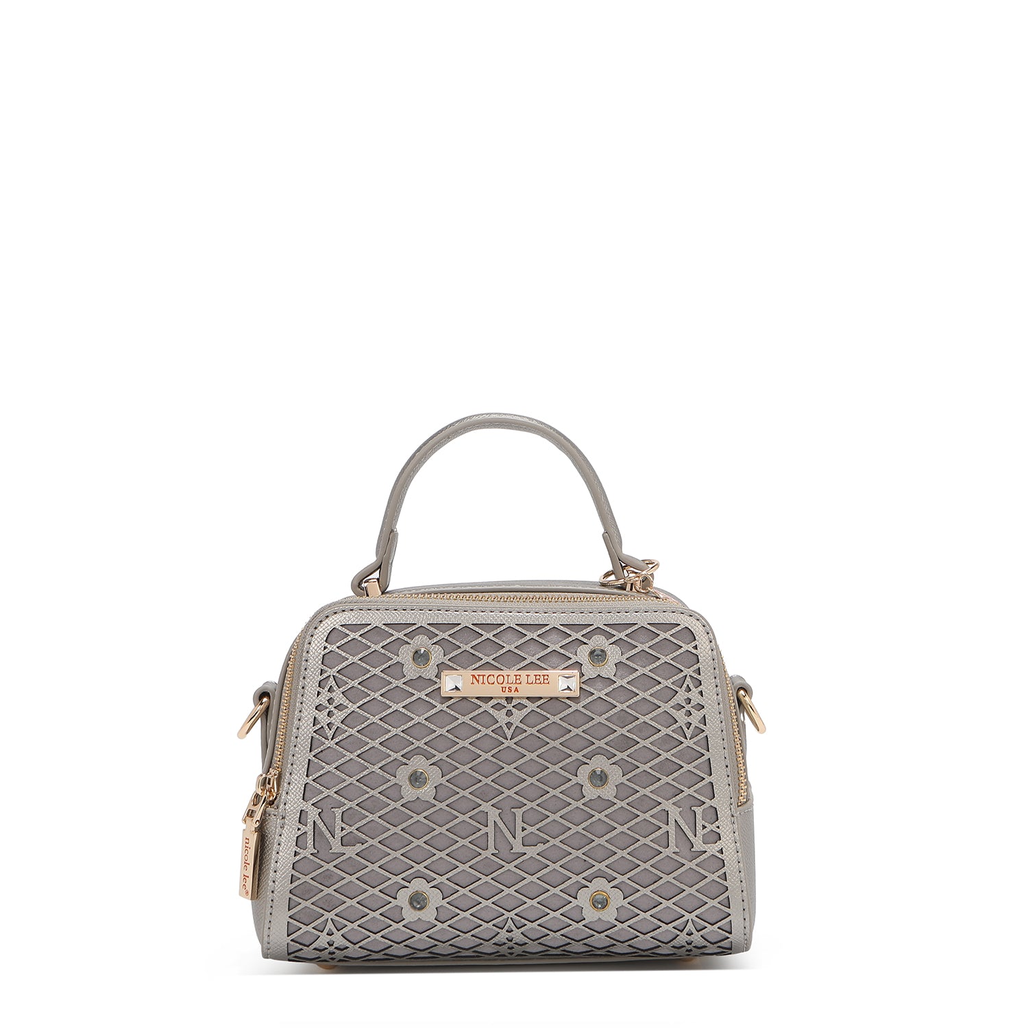 MINI BOLSO DE MANO GRACIE (GRIS)