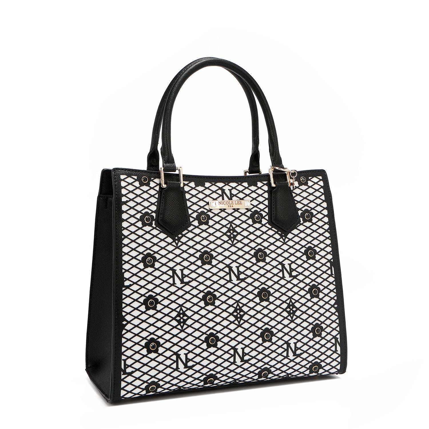 BOLSO TOTE ESTRUCTURADO GRACIE (NEGRO)