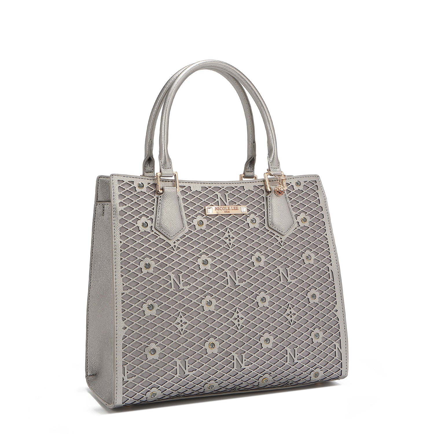 BOLSO TOTE ESTRUCTURADO GRACIE (GRIS)