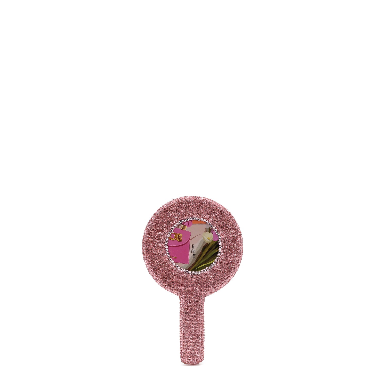 ESPEJO DE MANO REDONDO (VIOLET BLOSSOM)