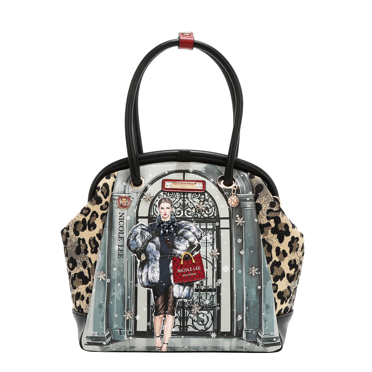 BAG WITH FRAME (<tc>MODA SNOWFLAKE</tc>)