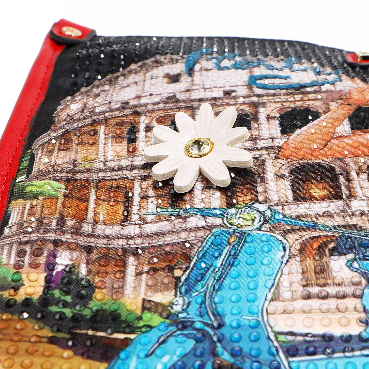 BOLSO CRUZADO CON CREMALLERA (MARTHA TRAVELS ITALY)