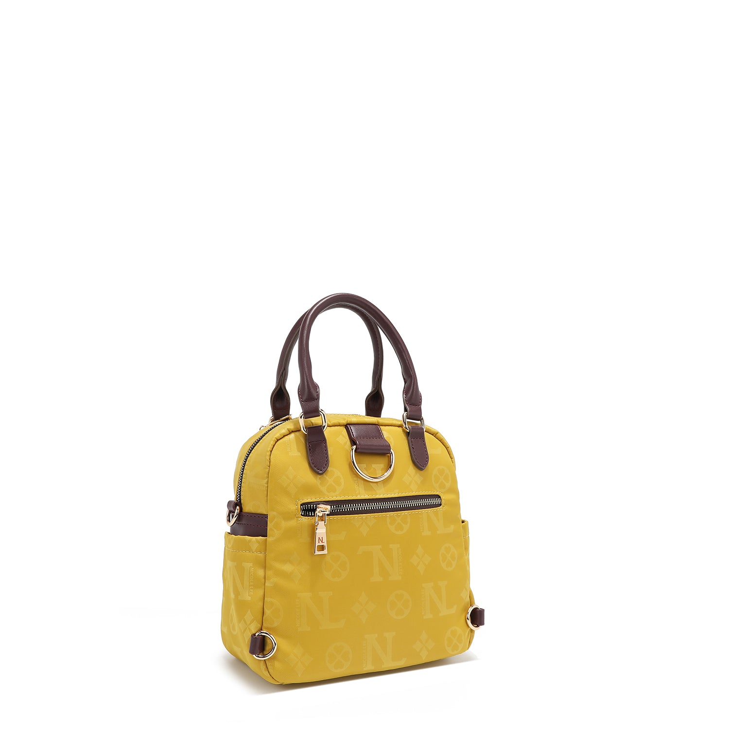 BOLSO TIPO SATCHEL MULTIUSOS MARGOT (AMARILLO)