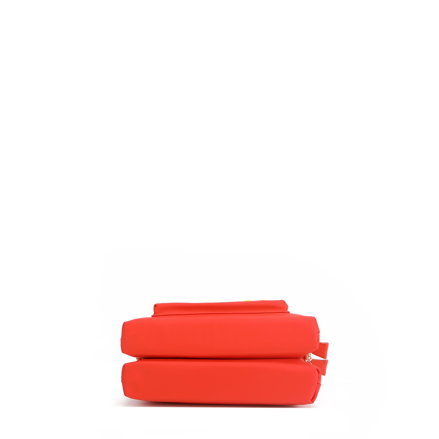 BOLSA CROSSBODY ACORDEÃO COM PATCHES COLORIDOS (Laranja)