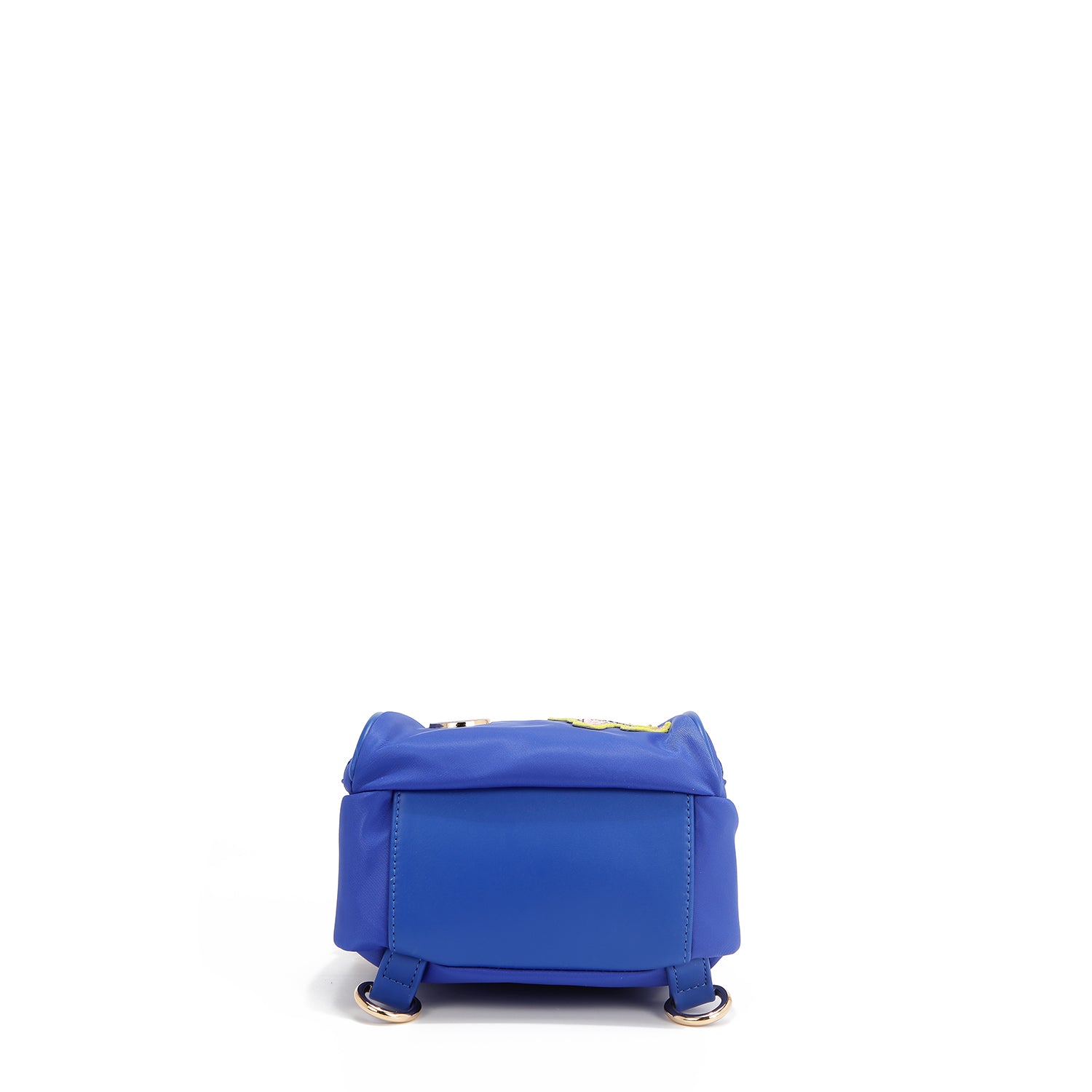 BOLSO MULTIUSOS CON PARCHES DE COLORES (AZUL)