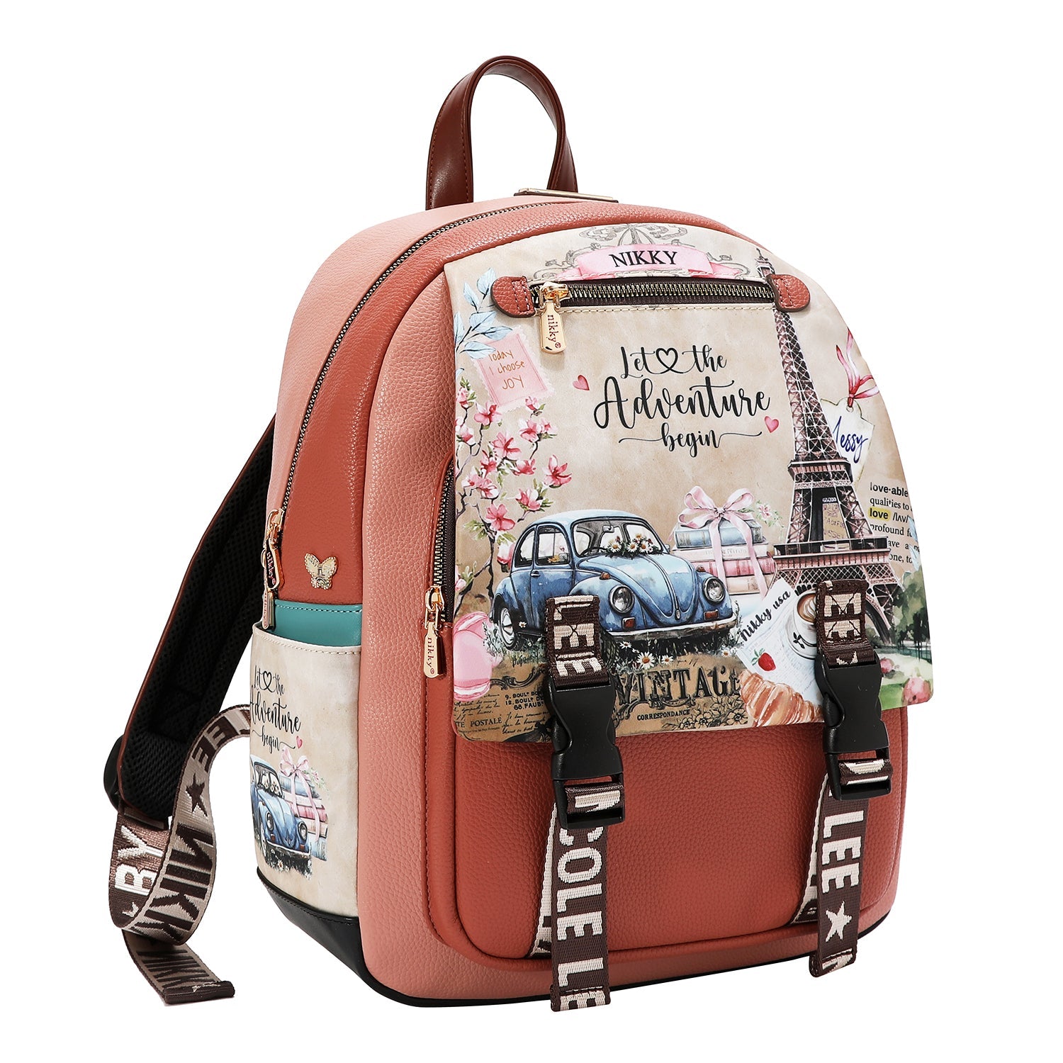 MOCHILA CON SOLAPA STEP BY STEP (CHASING DREAMS)