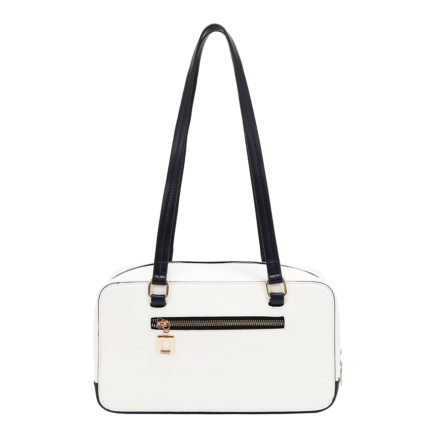 BOLSO DE HOMBRO VARSITY (BLANCO)