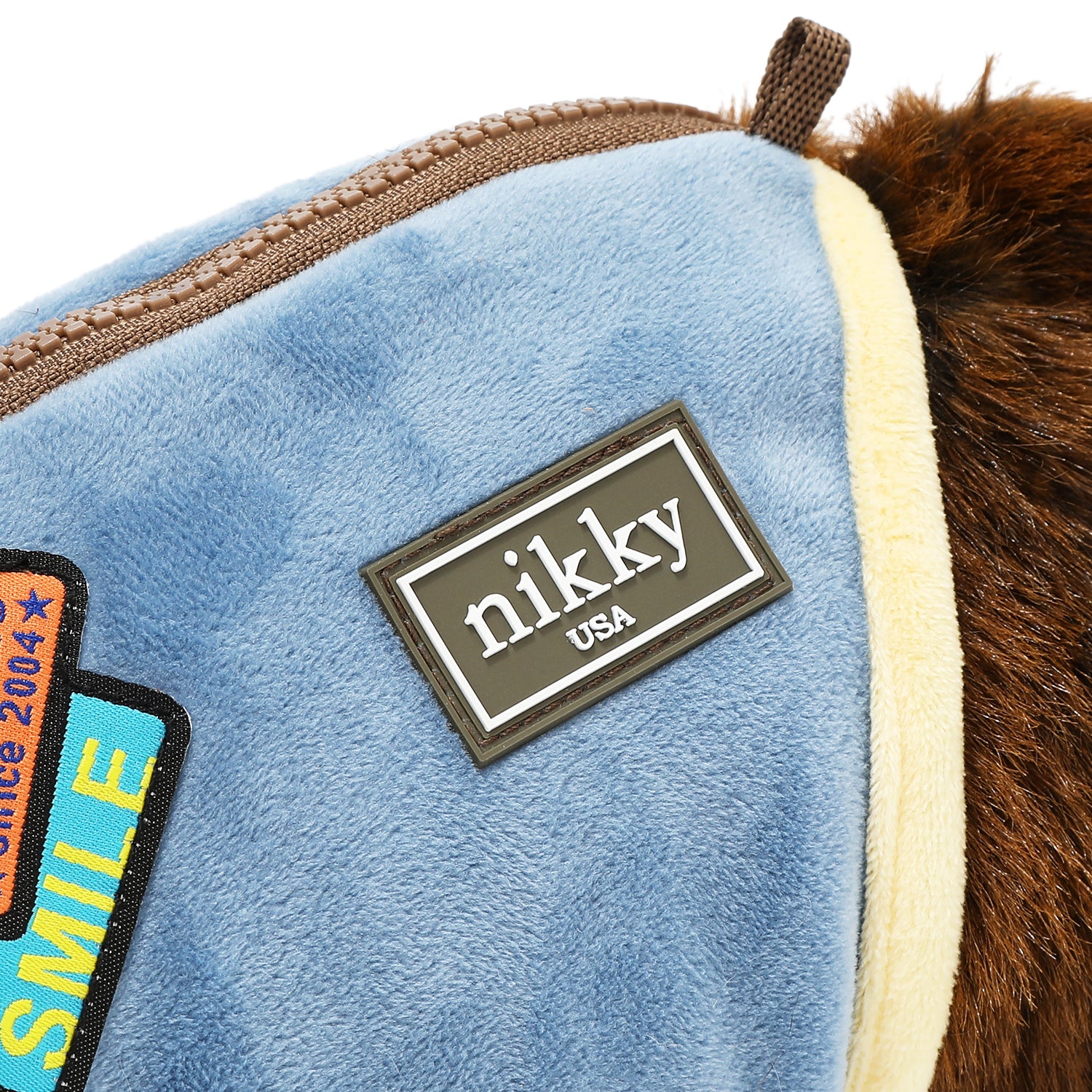 BANDOLERA CRUZADA (OSO MARRON)