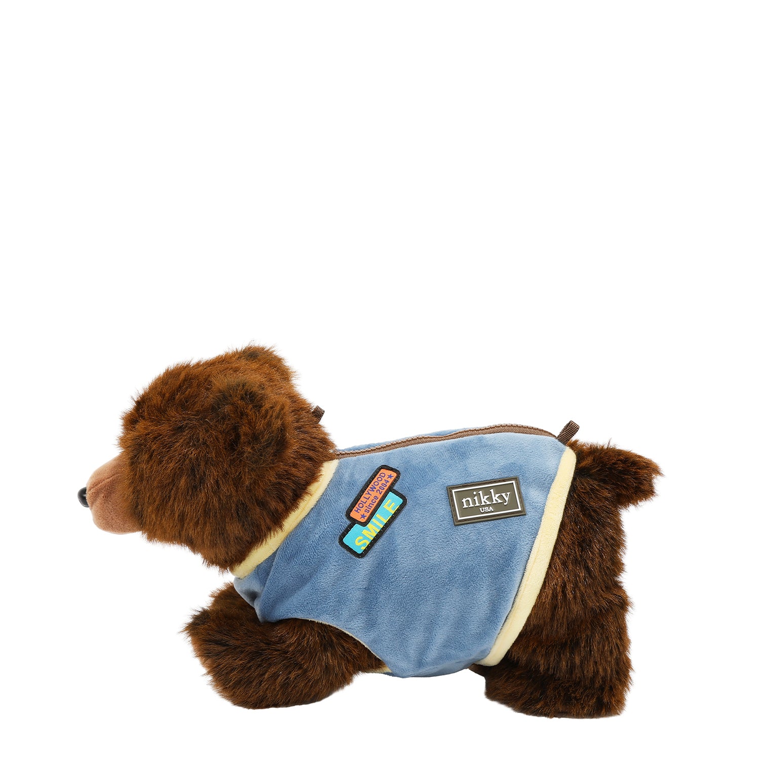 BANDOLERA CRUZADA (OSO MARRON)