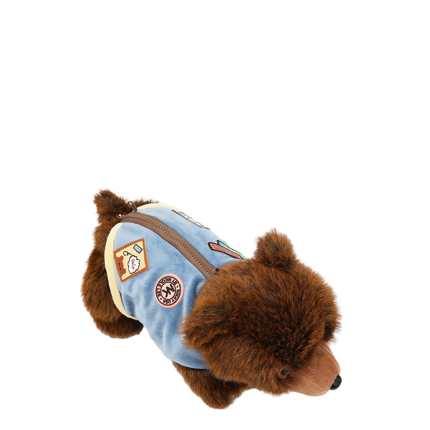 BANDOLERA CRUZADA (OSO MARRON)