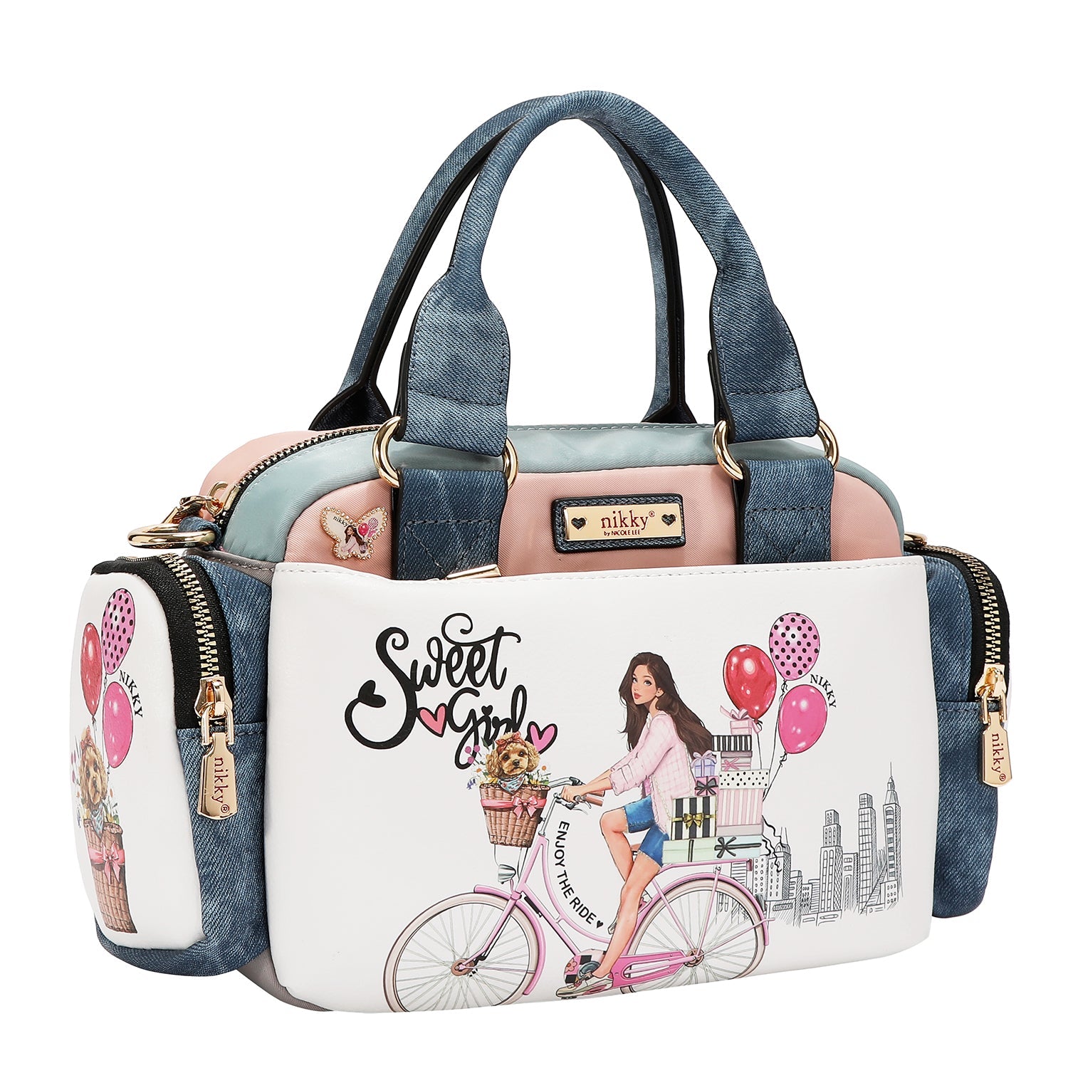 BOLSO DE MANO CON CORREA (SWEET GIRL)
