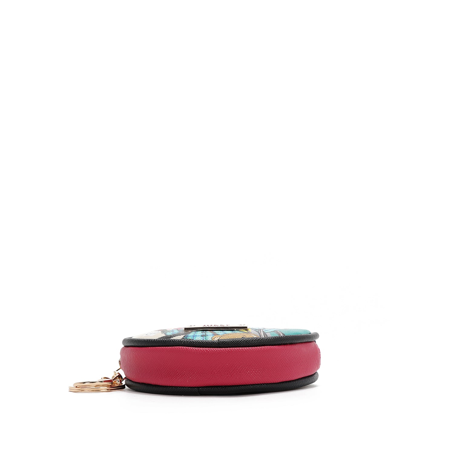 KEYCHAIN WITH ROUND PURSE (<tc><tc><tc>Nikky</tc> Goes Shopping</tc></tc>)