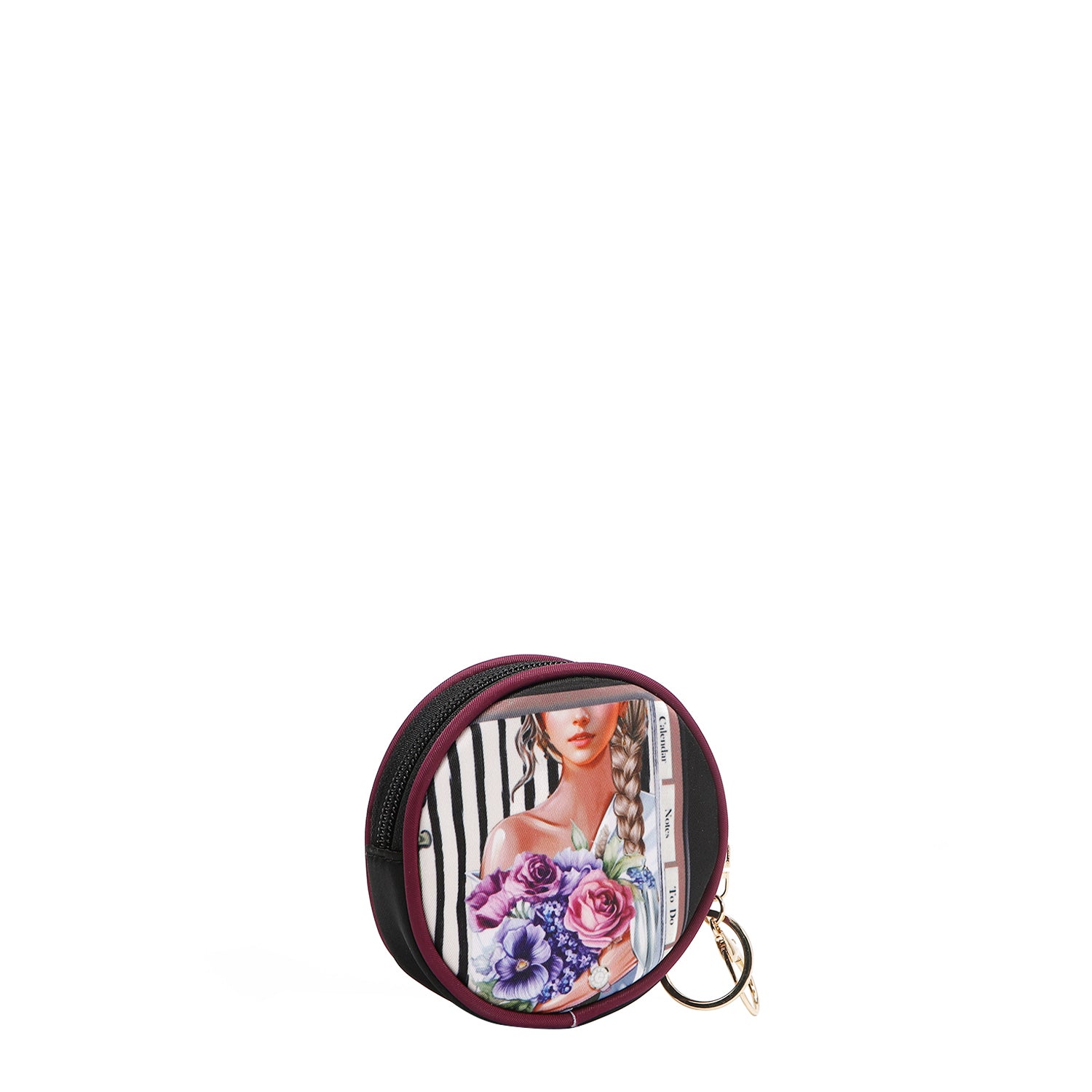 LLAVERO CON MONEDERO REDONDO (NOSTALGIA)