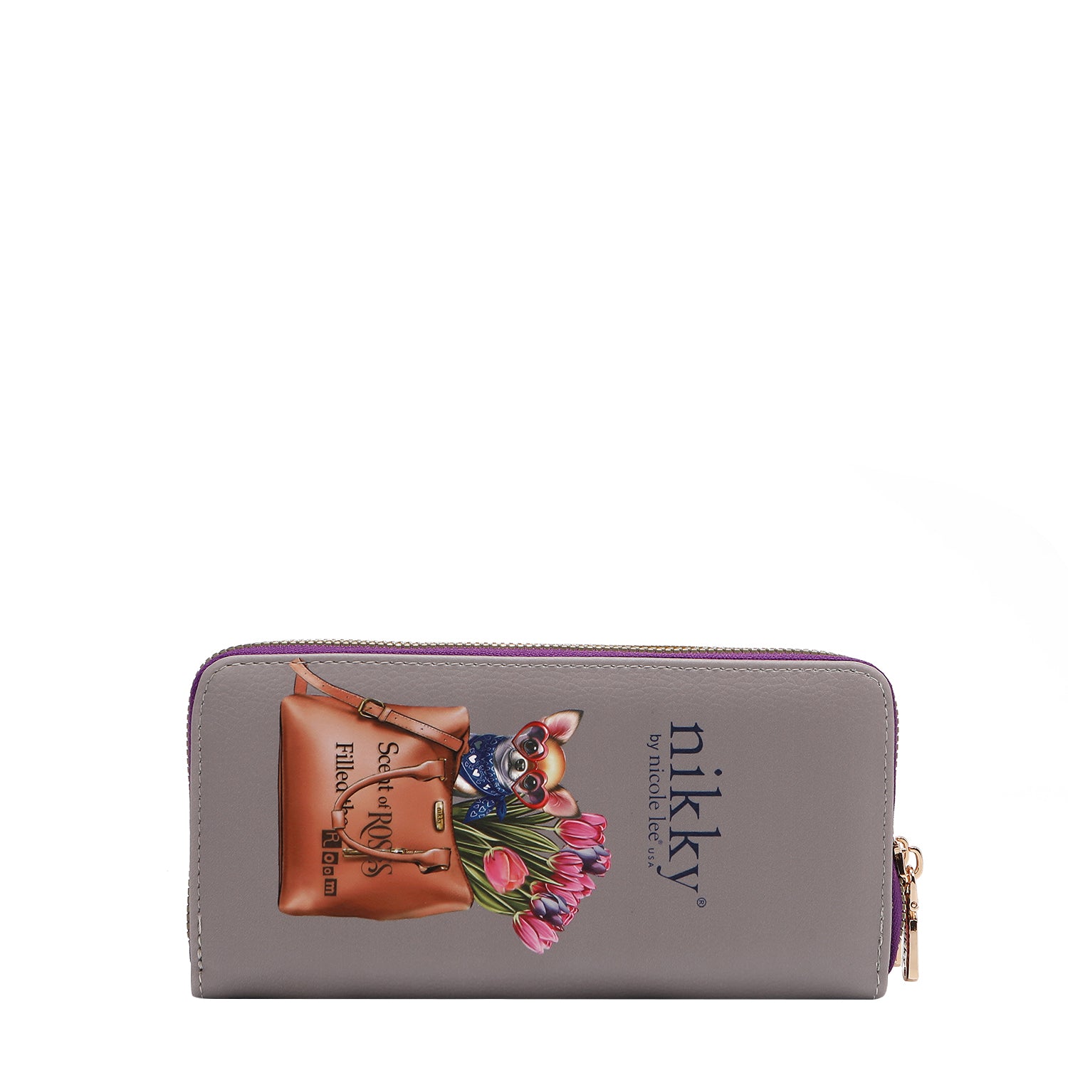 BILLETERA CON DOBLE CREMALLERA V.2 (ESSENCE OF YOU)