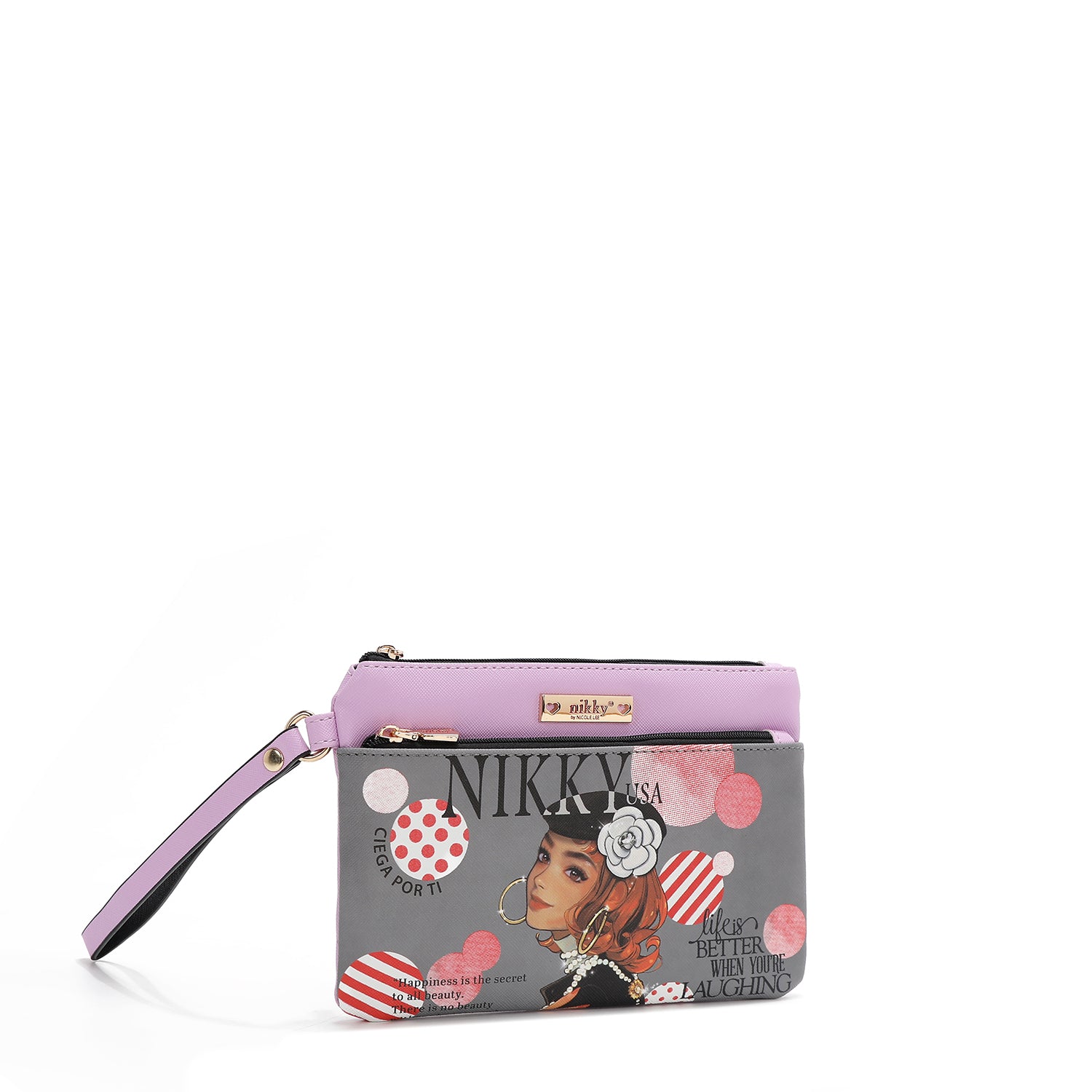NADELTASCHE MIT REISSVERSCHLUSS (<tc>CIEGA POR TI</tc>)