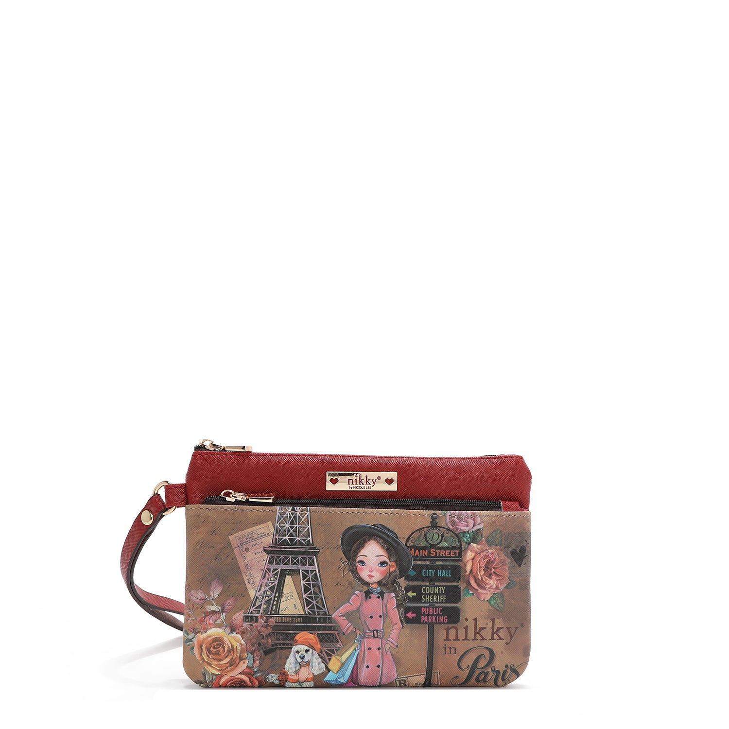 NADELTASCHE MIT REISSVERSCHLUSS (<tc>EMILY GOES PARIS</tc> )