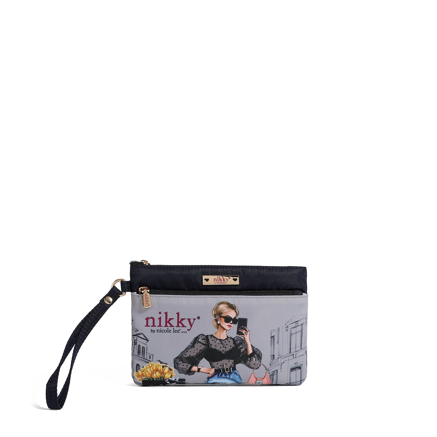 BORSA DA TOILETTE CON CERNIERA<tc>URBAN COFFEE DREAM</tc>)