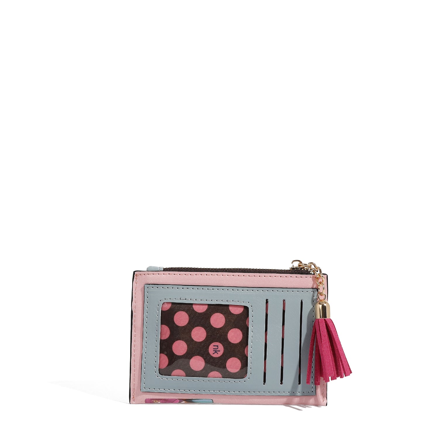 CARD HOLDER WITH ZIPPER (<tc>FLOWER DAY</tc>)