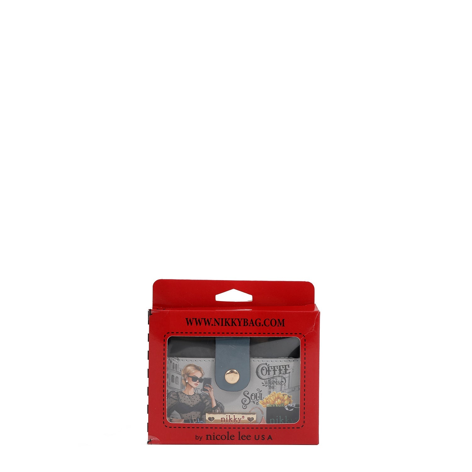 CARD HOLDER WITH ZIPPER (<tc>URBAN COFFEE DREAM</tc>)