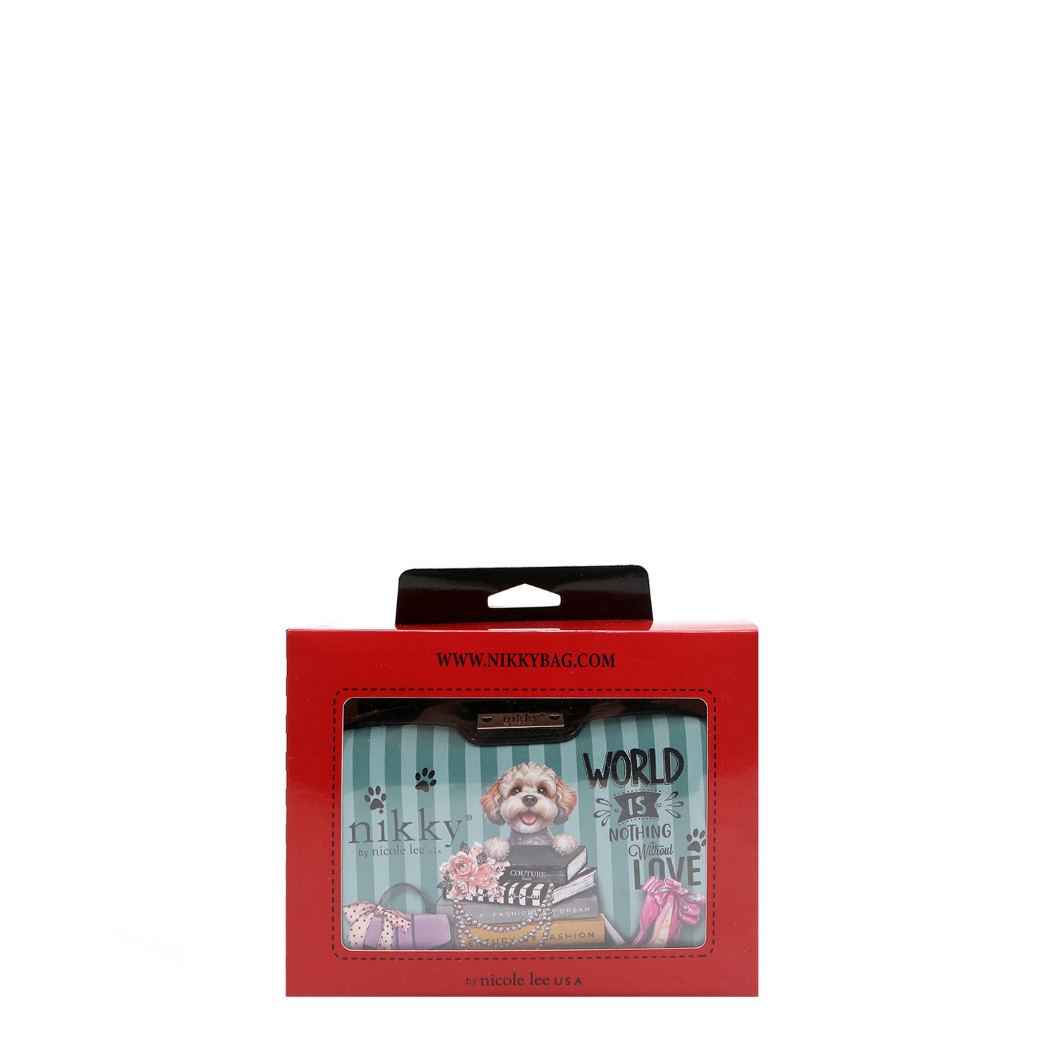 BORSA A TRACOLLA BOSTON MINI CON DOPPIA CERNIERA (MEANT TO LOVE YOU)
