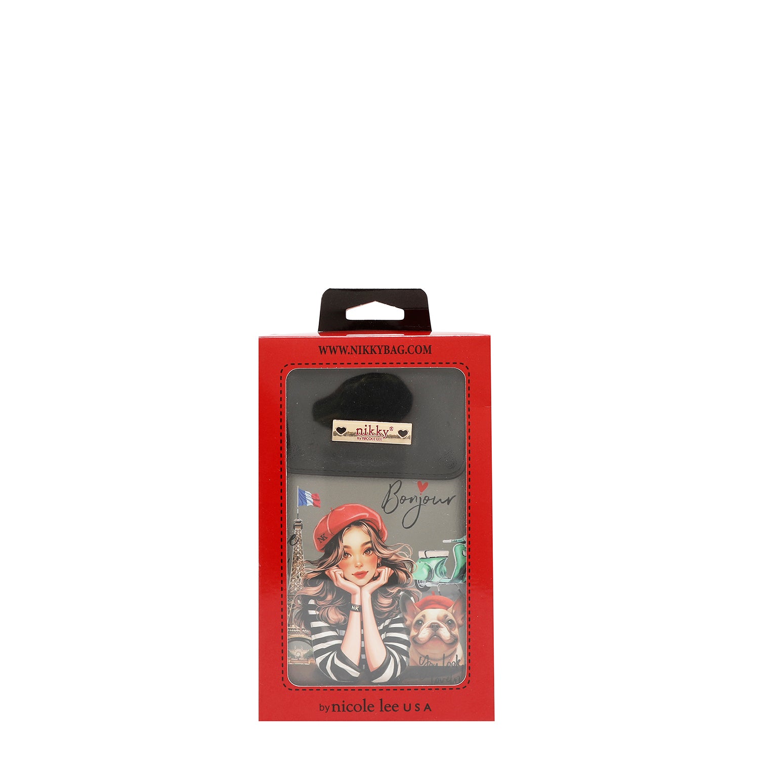 BORSA A TRACOLLA/PORTAFOGLIO PER TELEFONO (<tc>EIFFEL DREAMS</tc>)