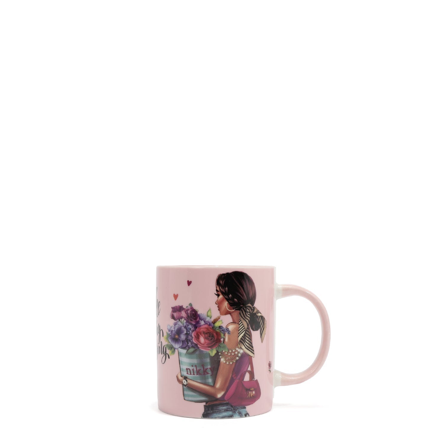 TAZA DE CERAMICA (FLOWER DAY)